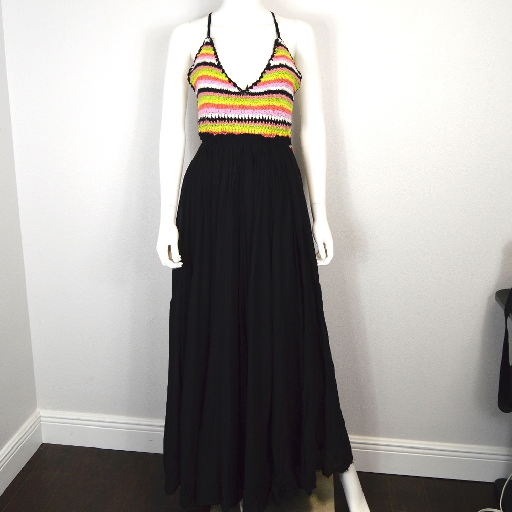 RAGA Knit Top Colorful Dress